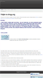 Mobile Screenshot of drogy.org