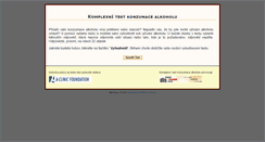 Desktop Screenshot of alkotest.drogy.net